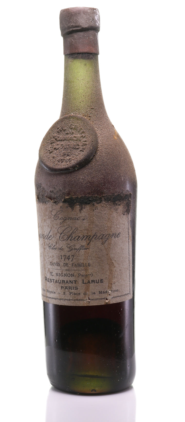 1747 Caves de Famille Nignon Clos de Griffier Cognac, Grande Champagne - Old Liquors