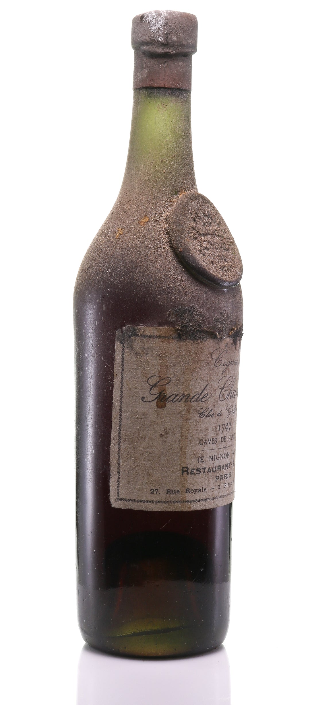 1747 Caves de Famille Nignon Clos de Griffier Cognac, Grande Champagne - Old Liquors