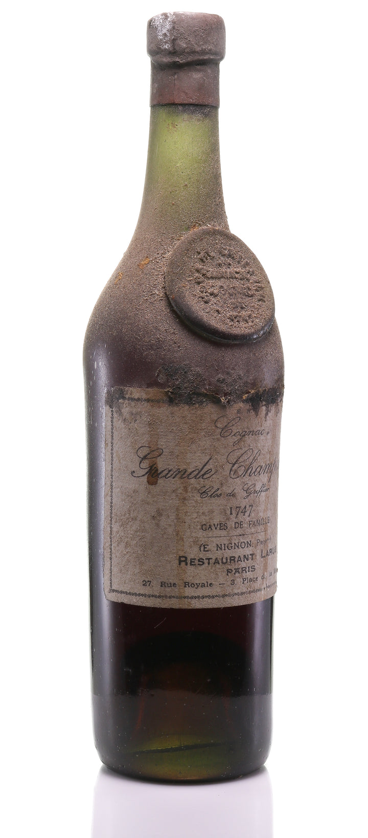 1747 Caves de Famille Nignon Clos de Griffier Cognac, Grande Champagne - Old Liquors