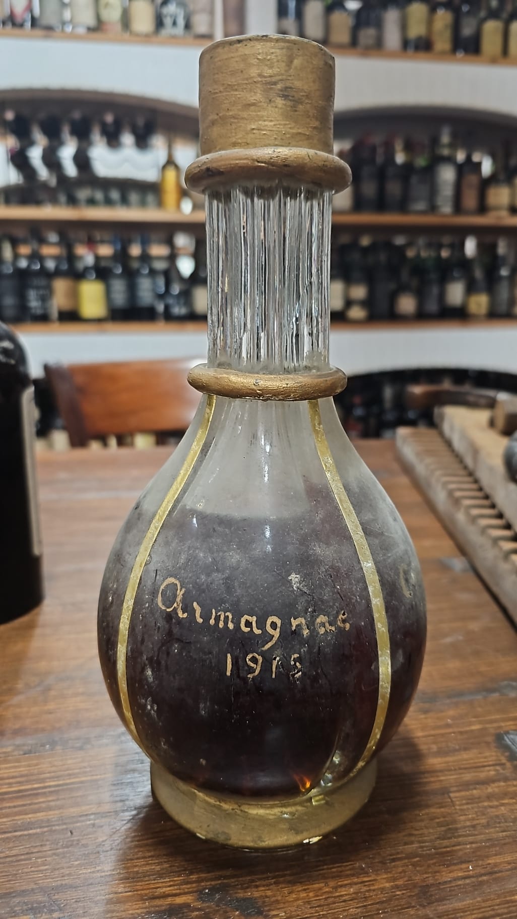 1914 Cognac, Armagnac, Calvados, Kirsch Mix Bottle - Old Liquors