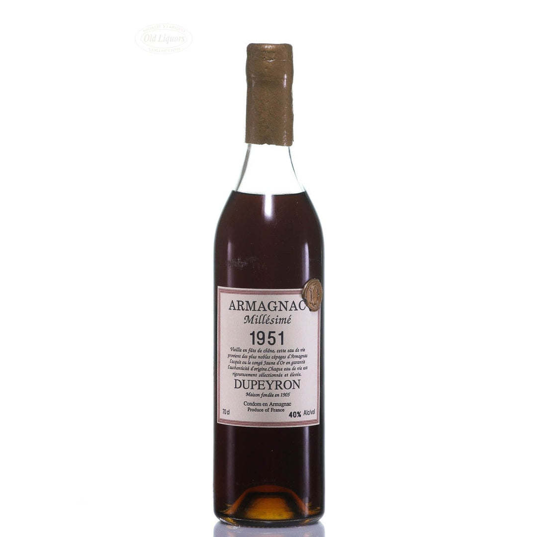 Armagnac 1951 Ryst Dupeyron SKU 8358