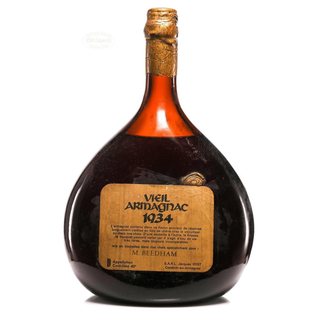 Armagnac 1934 Ryst SKU 9579