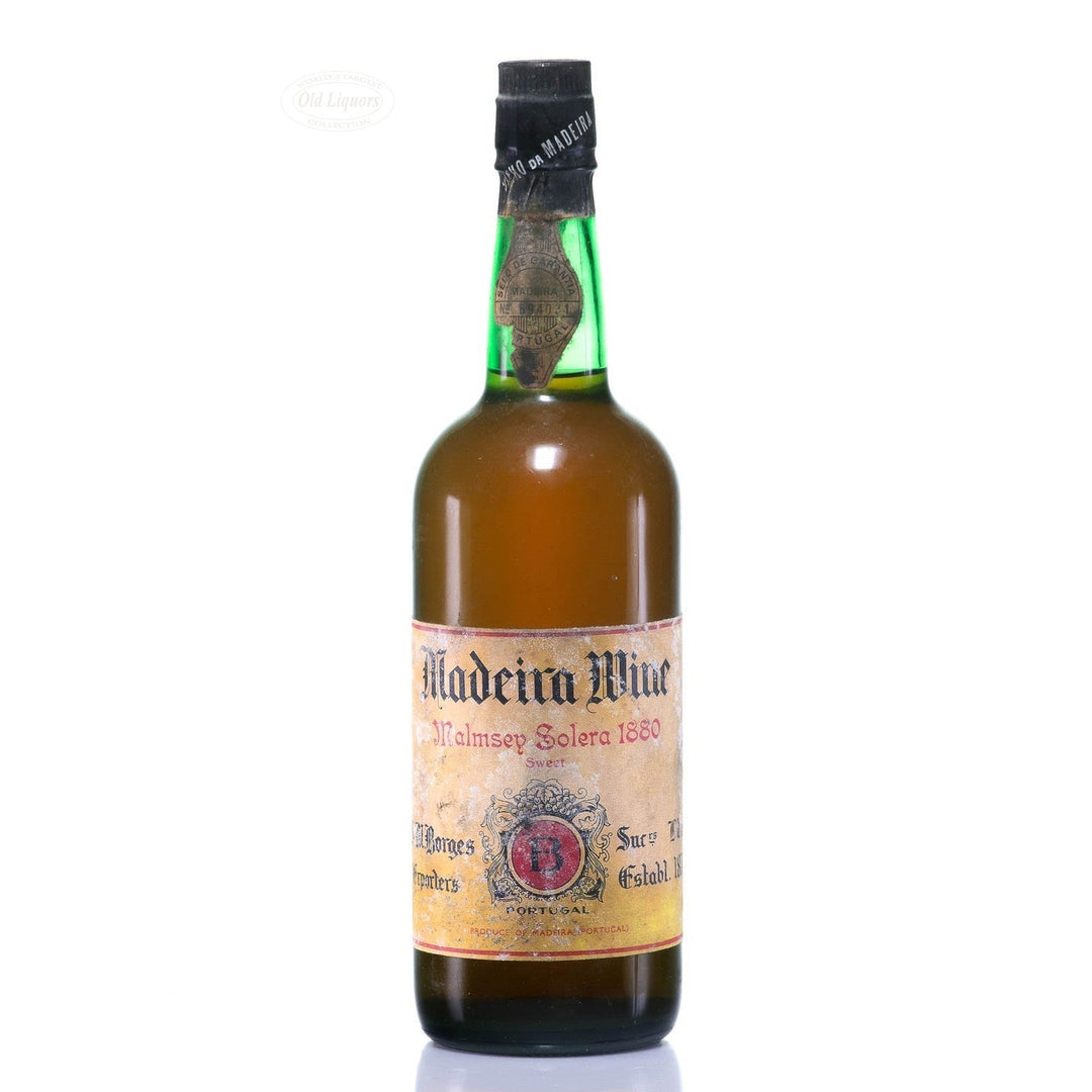 Madeira 1880 Borges Malmsey Solera SKU 8084