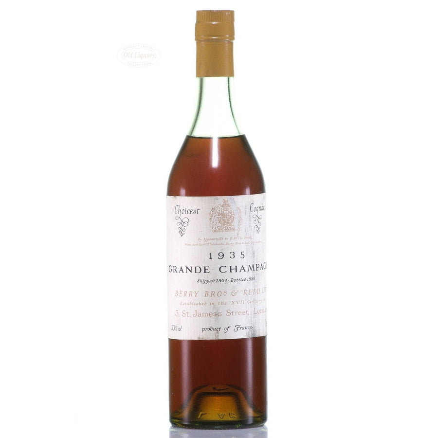 Cognac 1935 Choicest Berry Brothers Rudd SKU 7594