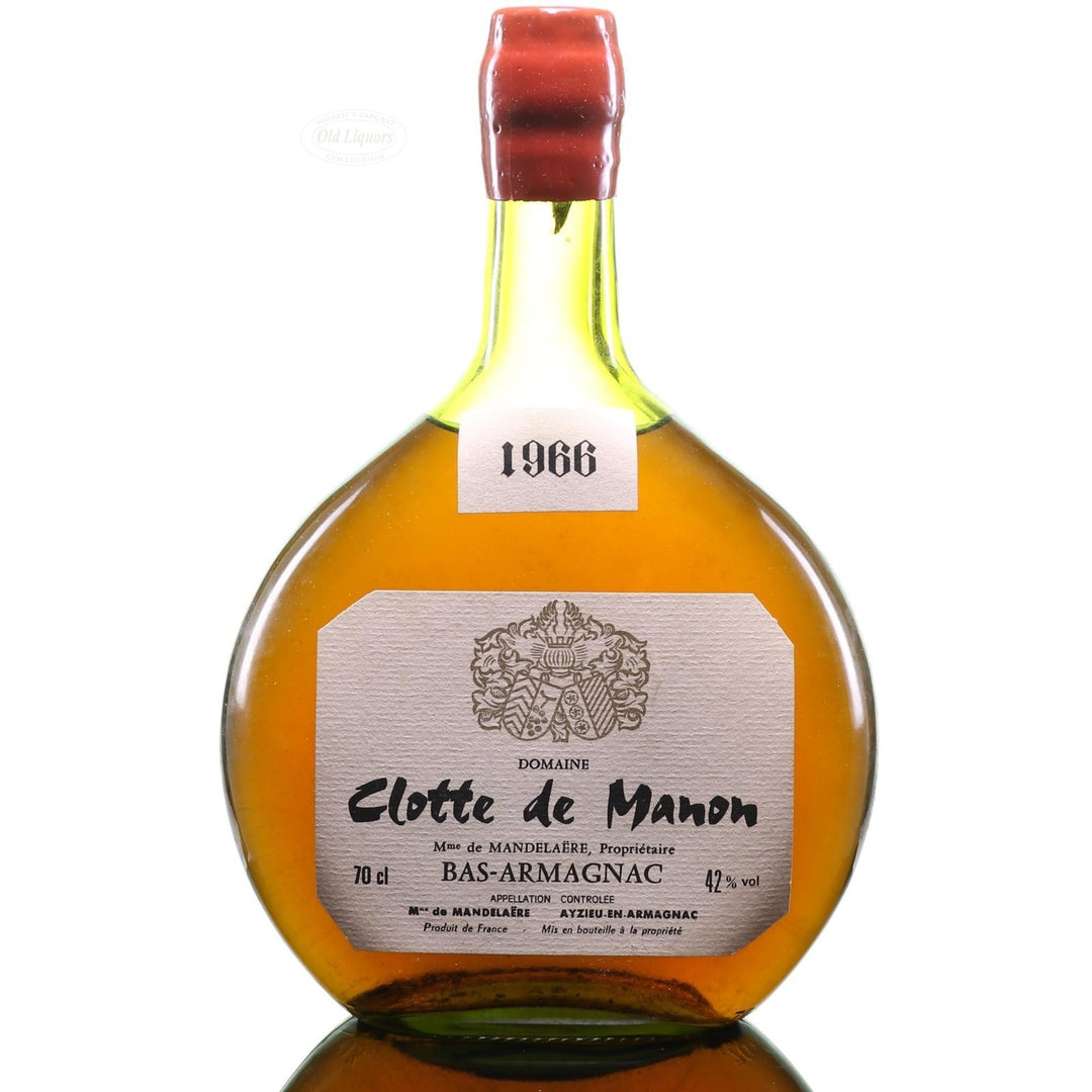 Armagnac 1966 Domaine Clotte Manon SKU 13638