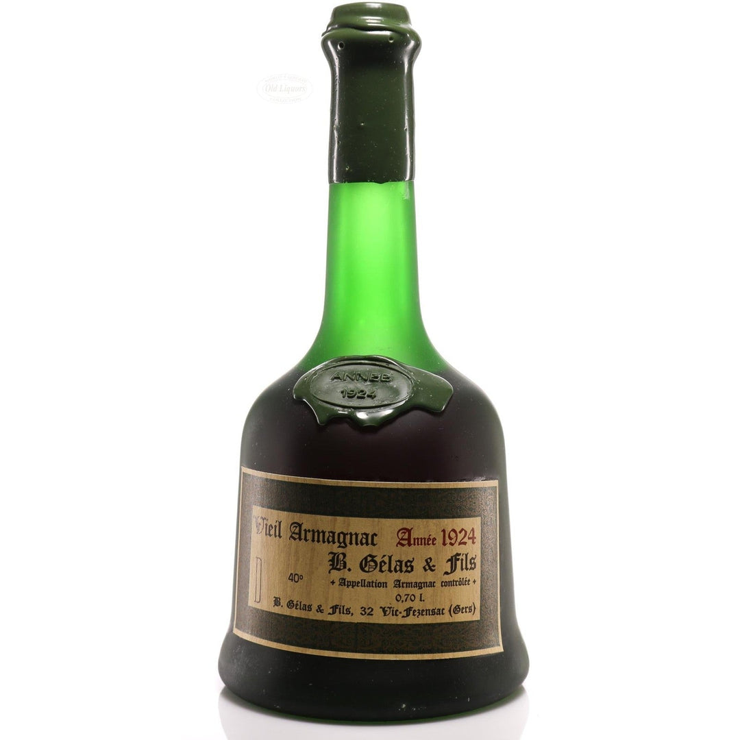 Armagnac 1924 Gelas Fils SKU 9565