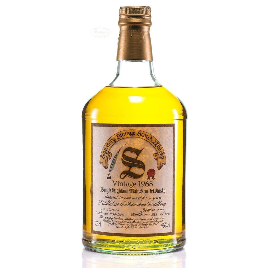 Whisky 1968 Edradour Signatory SKU 12680