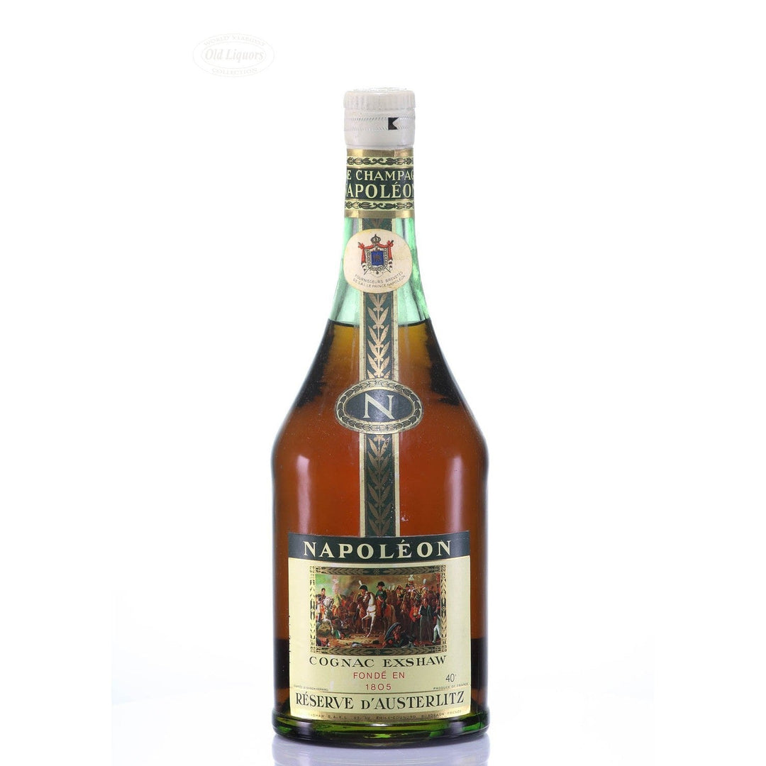 Cognac John Exshaw serve Austerlitz 1970s SKU 7691