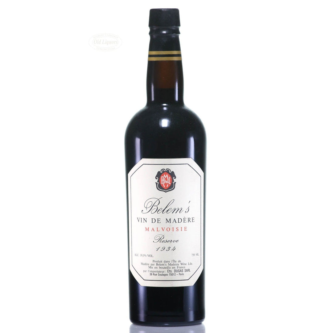 Madeira 1934 Belem Malvasia SKU 7476