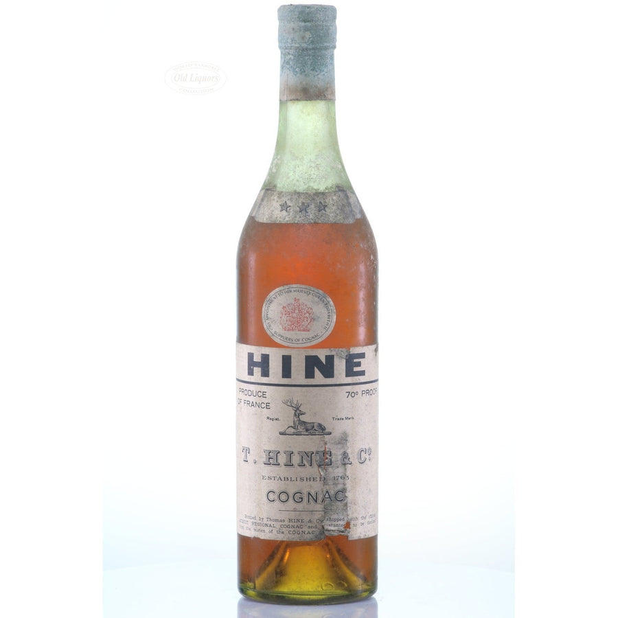 Cognac Hine Three Stars 1950s SKU 6960