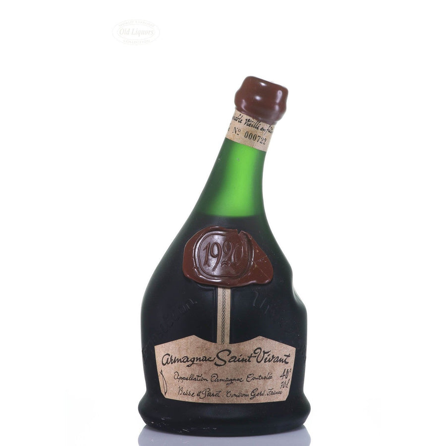 Armagnac 1920 Saint Vivant Salle SKU 7172