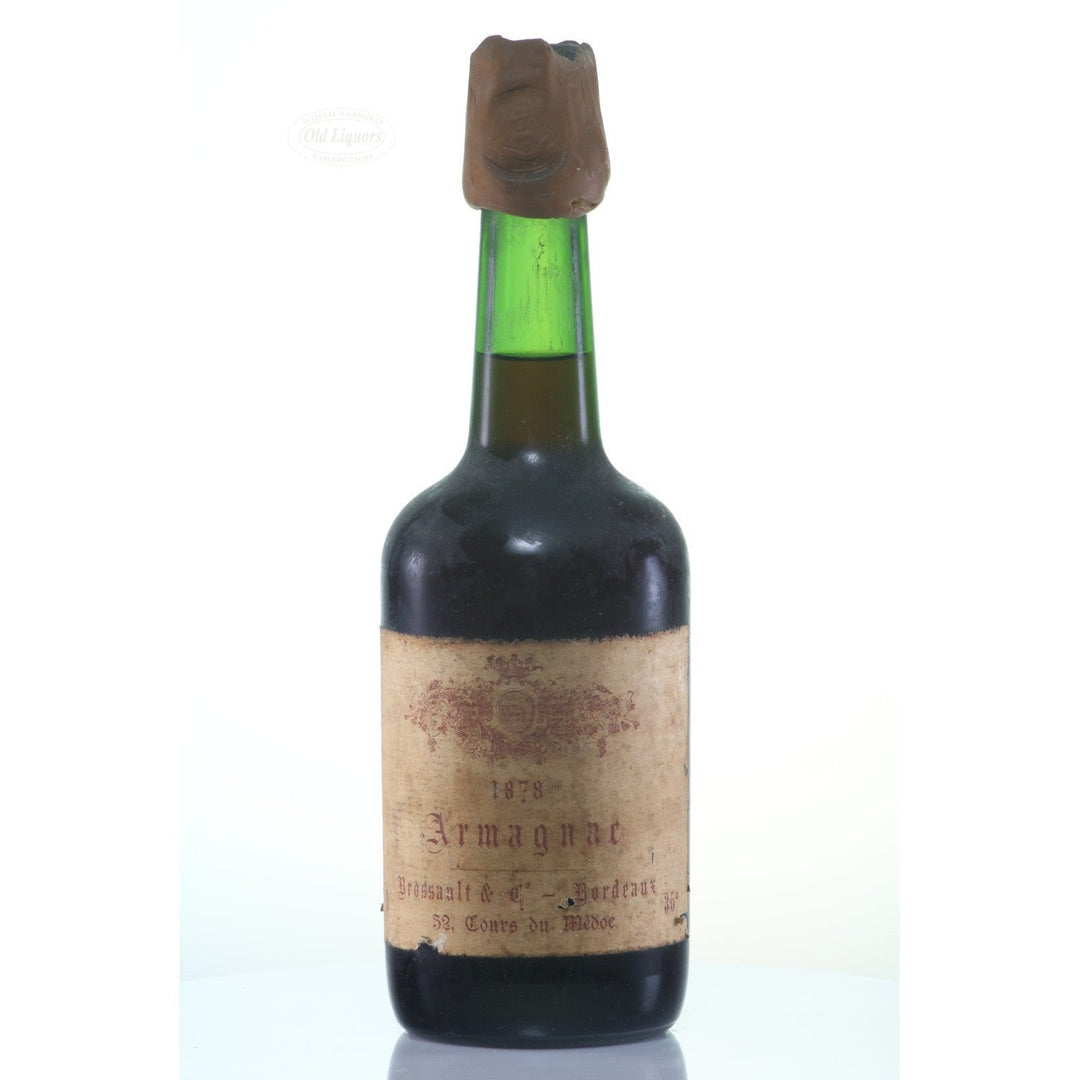 Armagnac 1878 Brossault Cie SKU 6900