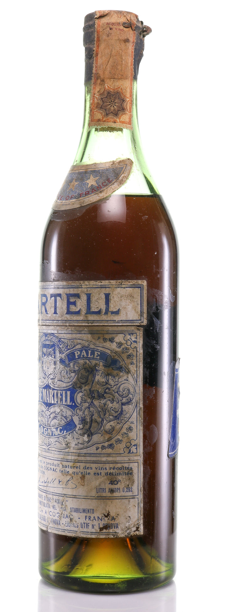 Martell Very Old Pale - 3 Star Cognac - legendaryvintages