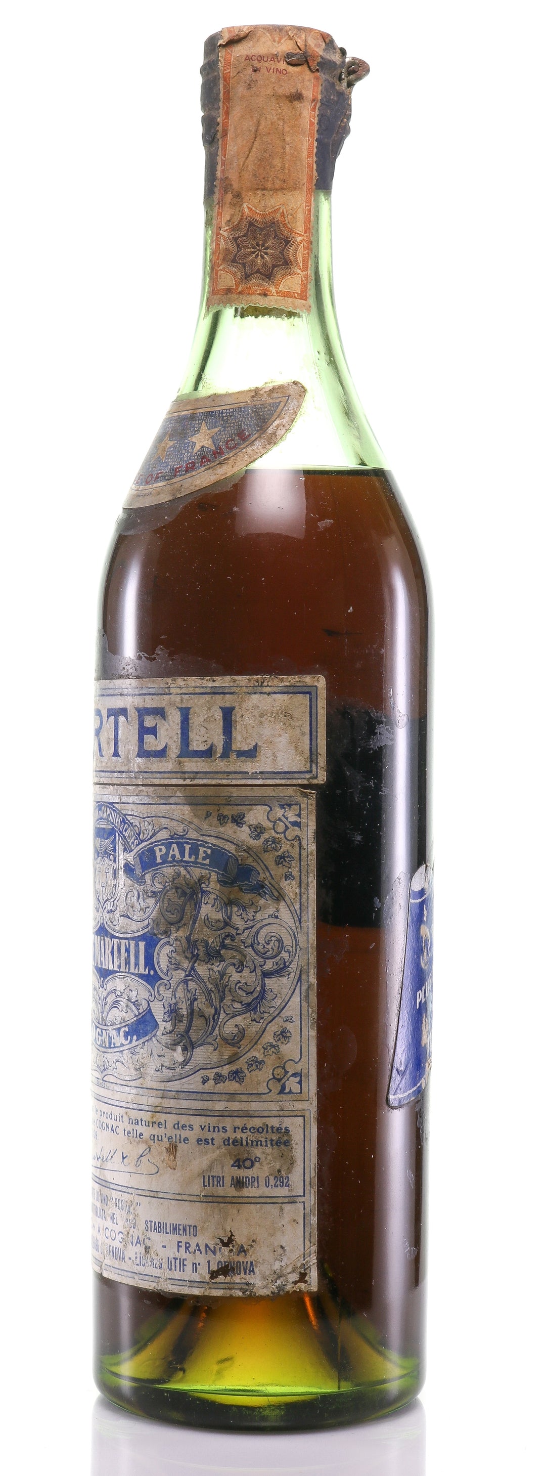 Martell Very Old Pale - 3 Star Cognac - legendaryvintages