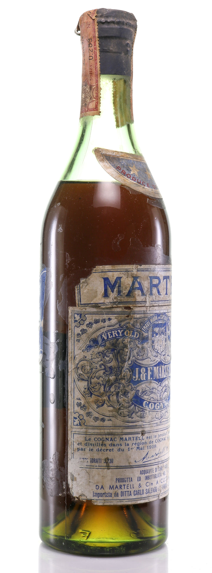 Martell Very Old Pale - 3 Star Cognac - legendaryvintages