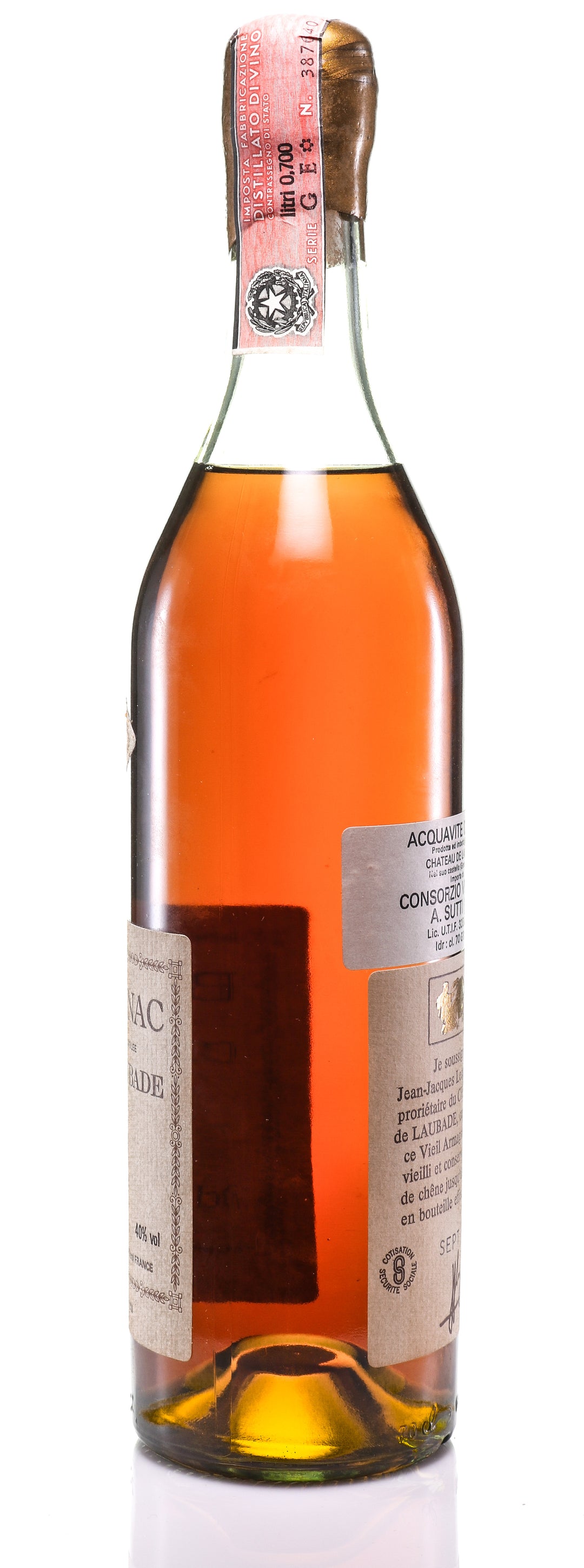 Armagnac 1959 Château de Laubade - legendaryvintages