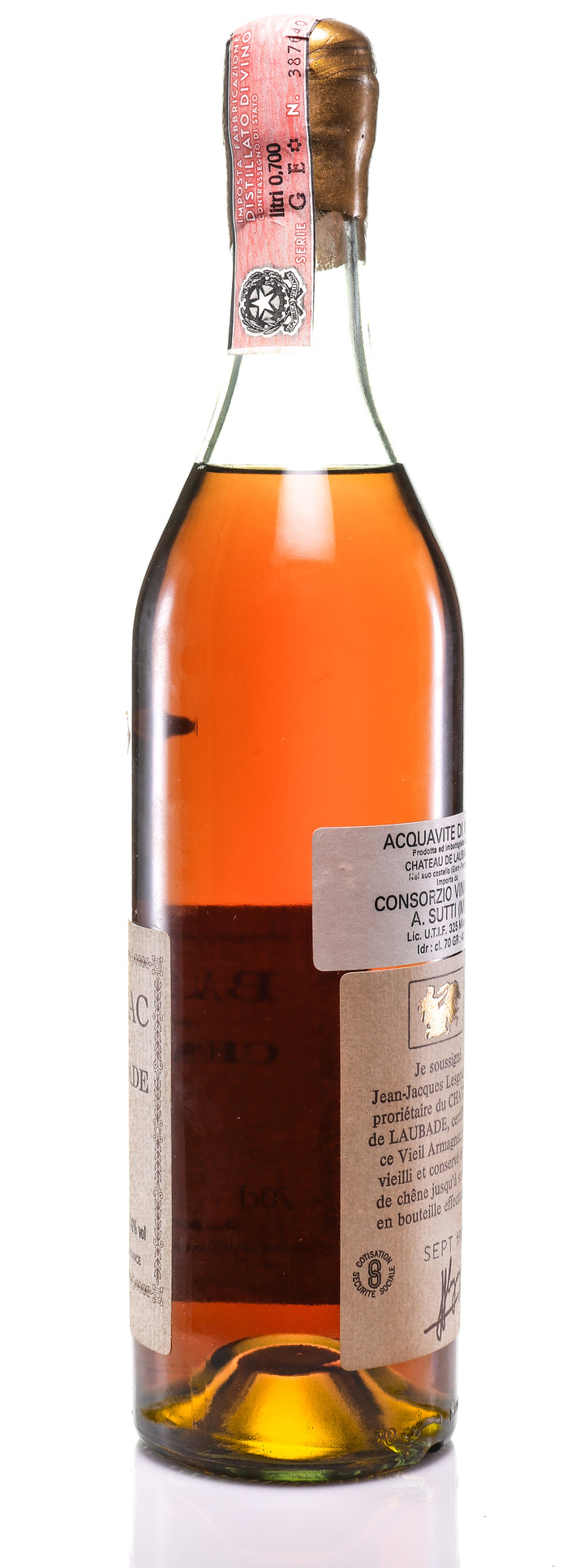 Armagnac 1959 Château de Laubade - legendaryvintages