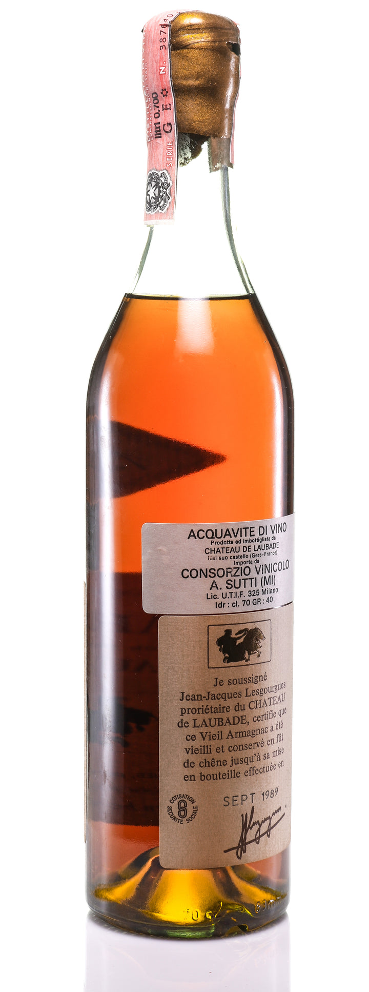 Armagnac 1959 Château de Laubade - legendaryvintages