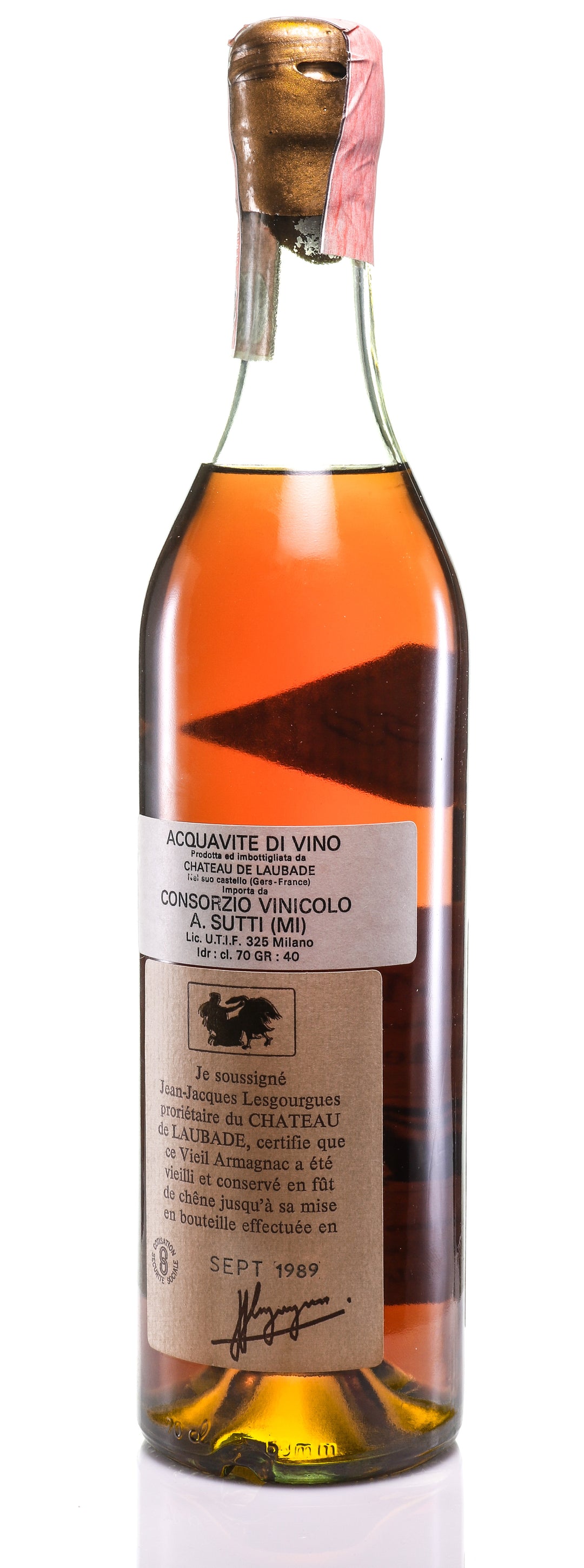 Armagnac 1959 Château de Laubade - legendaryvintages