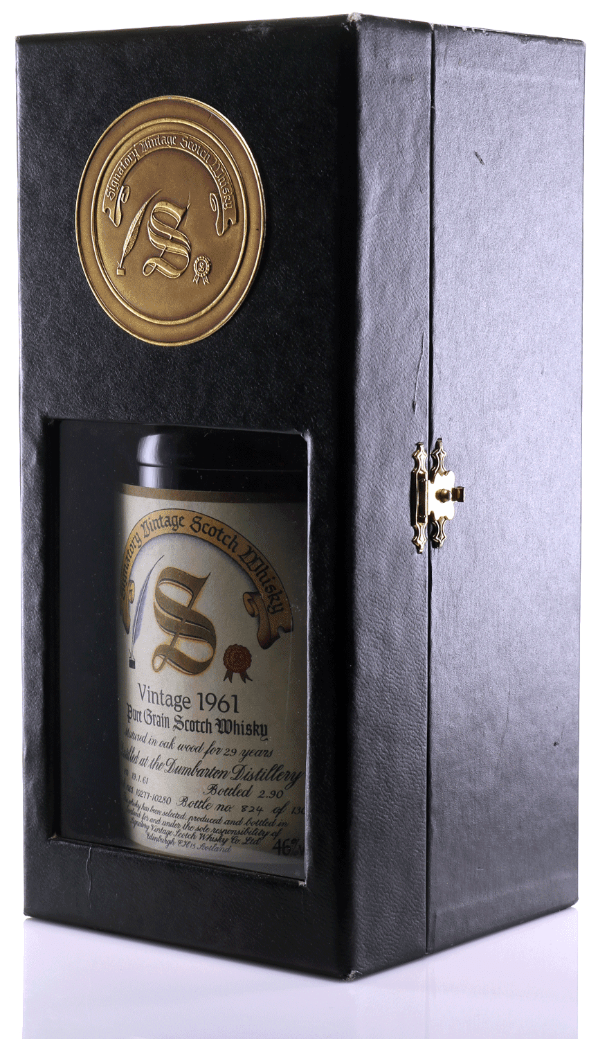 Whisky 1961 Dumbarton Signatory SKU 12673