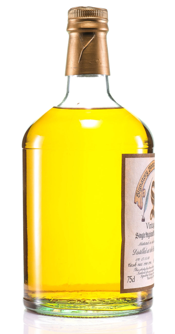 1968 Signatory Vintage Edradour 21 Year Old Single Malt Scotch Whisky - legendaryvintages