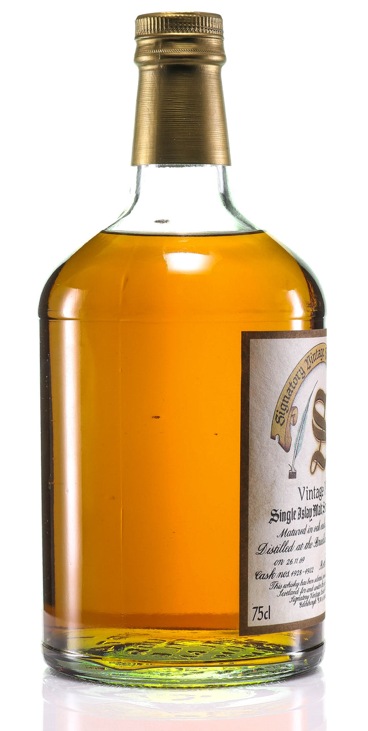 Whisky 1969 Signatory Vintage Bruichladdich 20 Year Old Single Malt Scotch Whisky, Islay - legendaryvintages