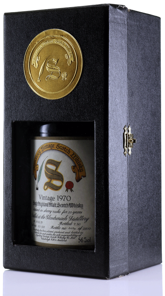 1970 Signatory Vintage Glendronach 20 Year Old Single Malt Scotch Whisky, Highlands, Scotland - legendaryvintages