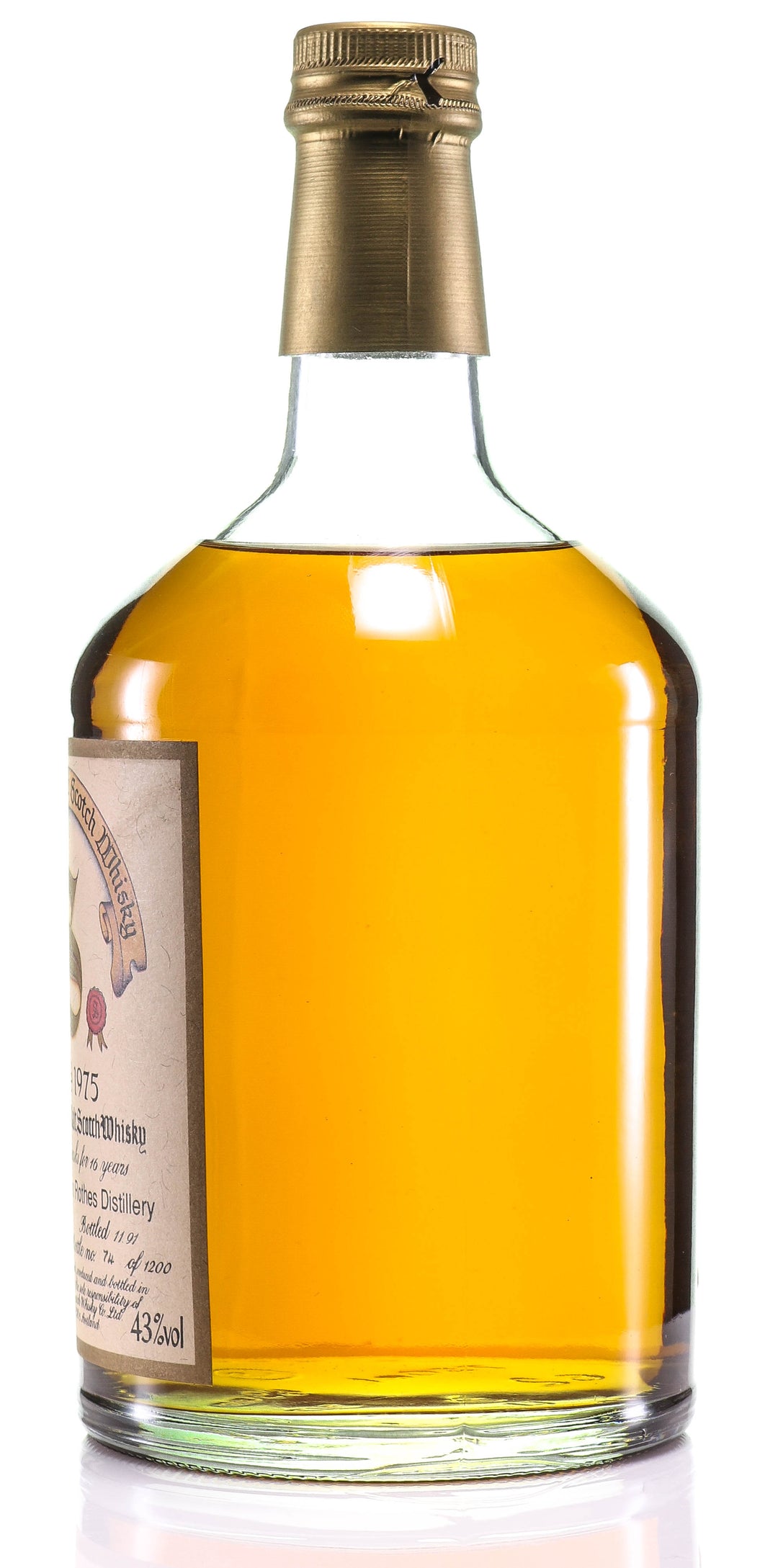 1975 Signatory Vintage Glenrothes 16 Year Old Single Malt Scotch Whisky - legendaryvintages