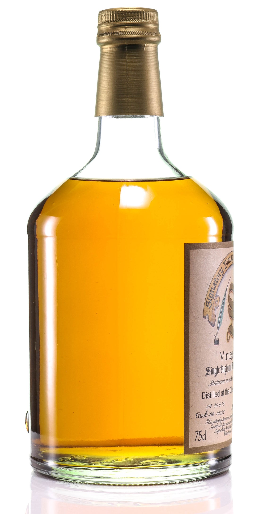 1975 Signatory Vintage Glenrothes 16 Year Old Single Malt Scotch Whisky - legendaryvintages