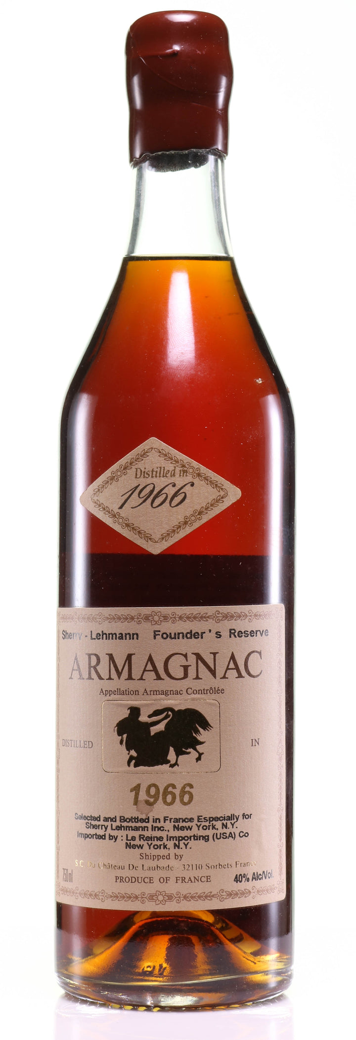 Armagnac 1966 Château de Laubade - legendaryvintages