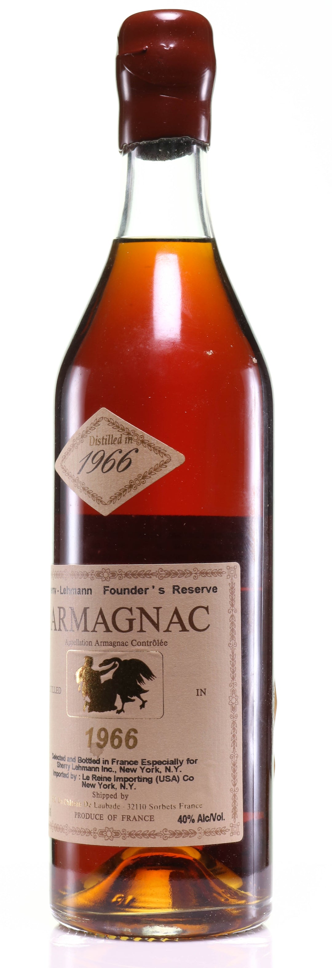 Armagnac 1966 Château de Laubade - legendaryvintages