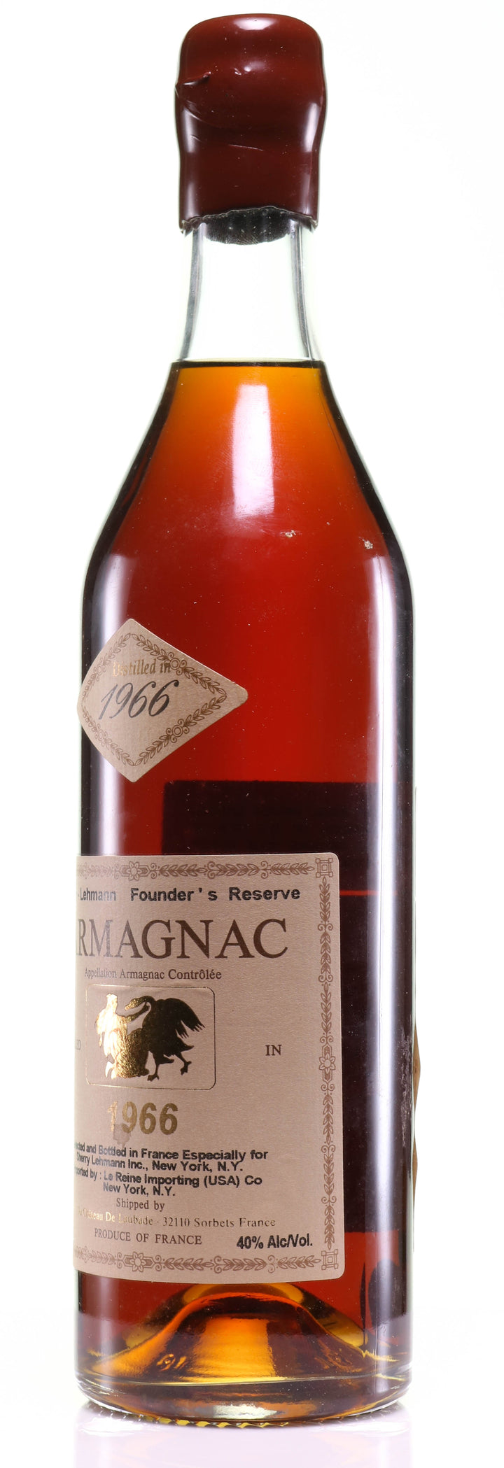 Armagnac 1966 Château de Laubade - legendaryvintages