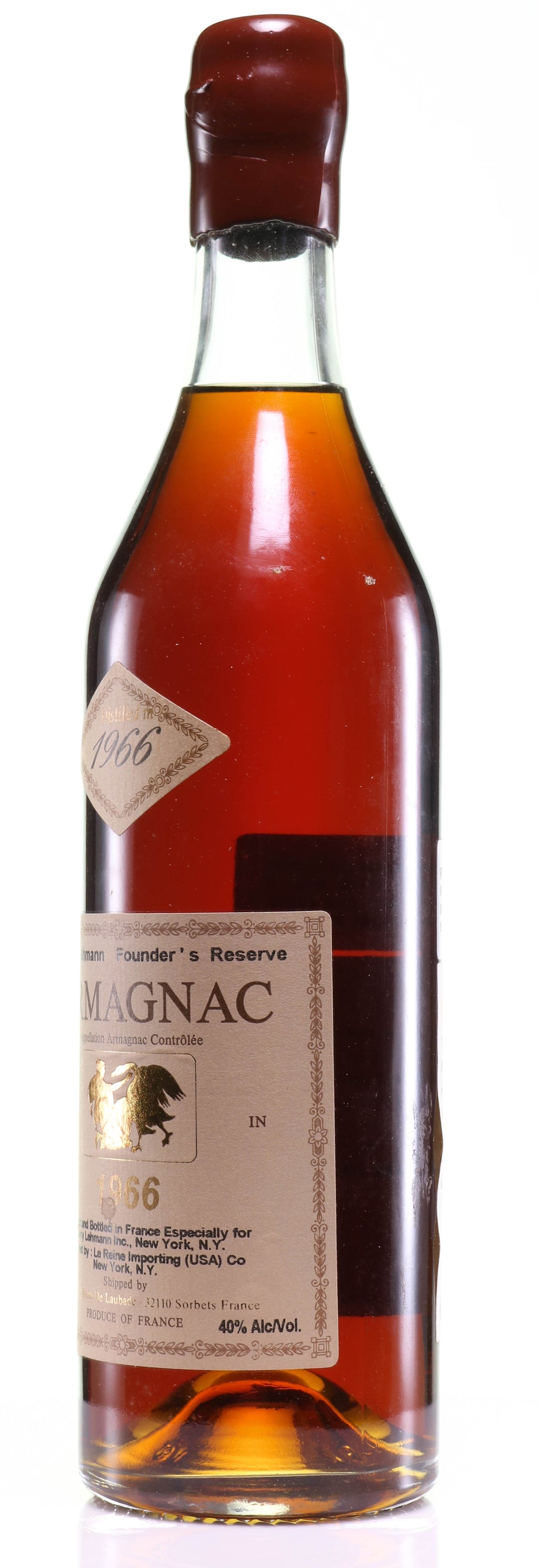 Armagnac 1966 Château de Laubade - legendaryvintages