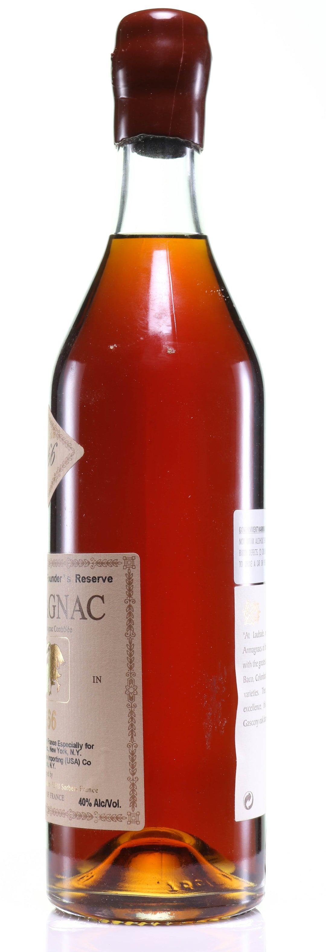 Armagnac 1966 Château de Laubade - legendaryvintages