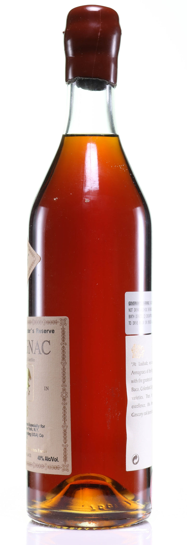 Armagnac 1966 Château de Laubade - legendaryvintages