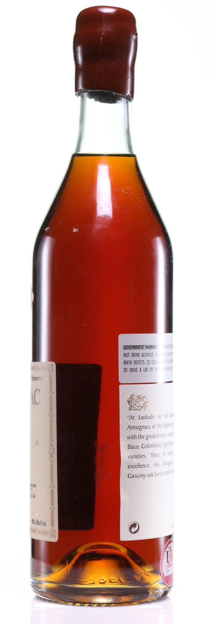 Armagnac 1966 Château de Laubade - legendaryvintages