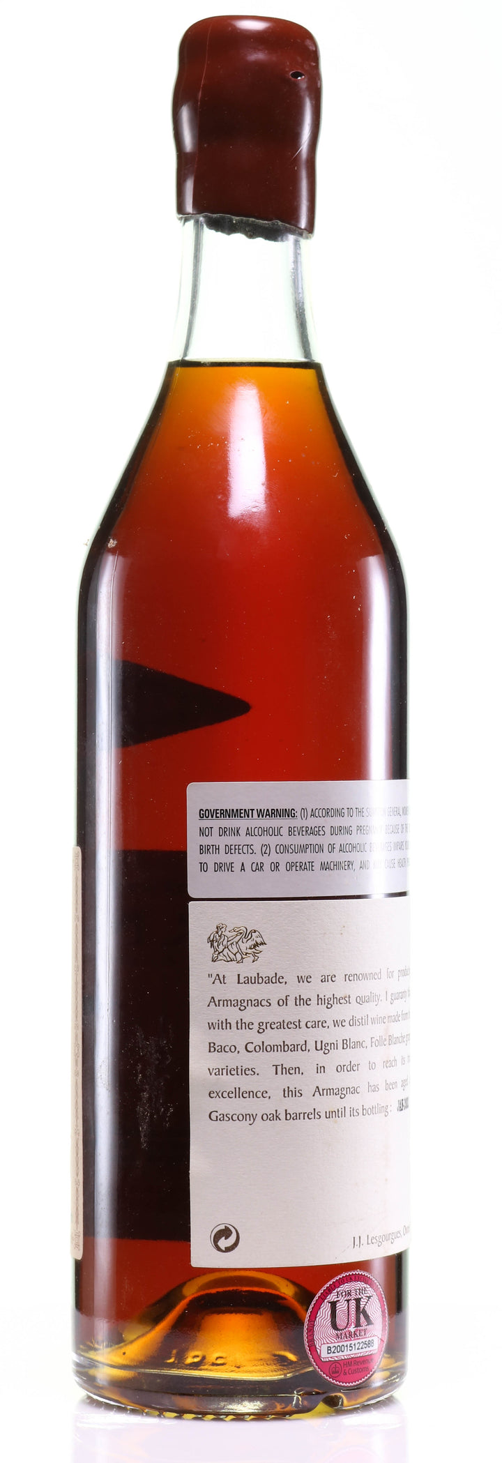 Armagnac 1966 Château de Laubade - legendaryvintages