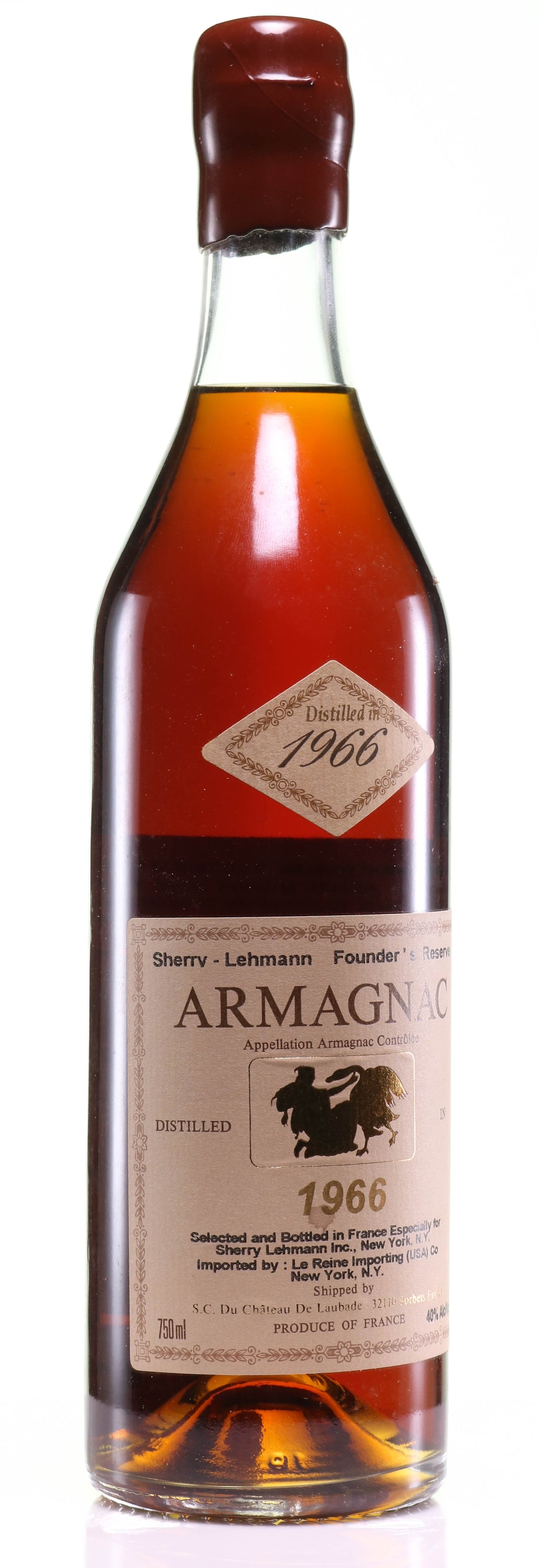 Armagnac 1966 Château de Laubade - legendaryvintages