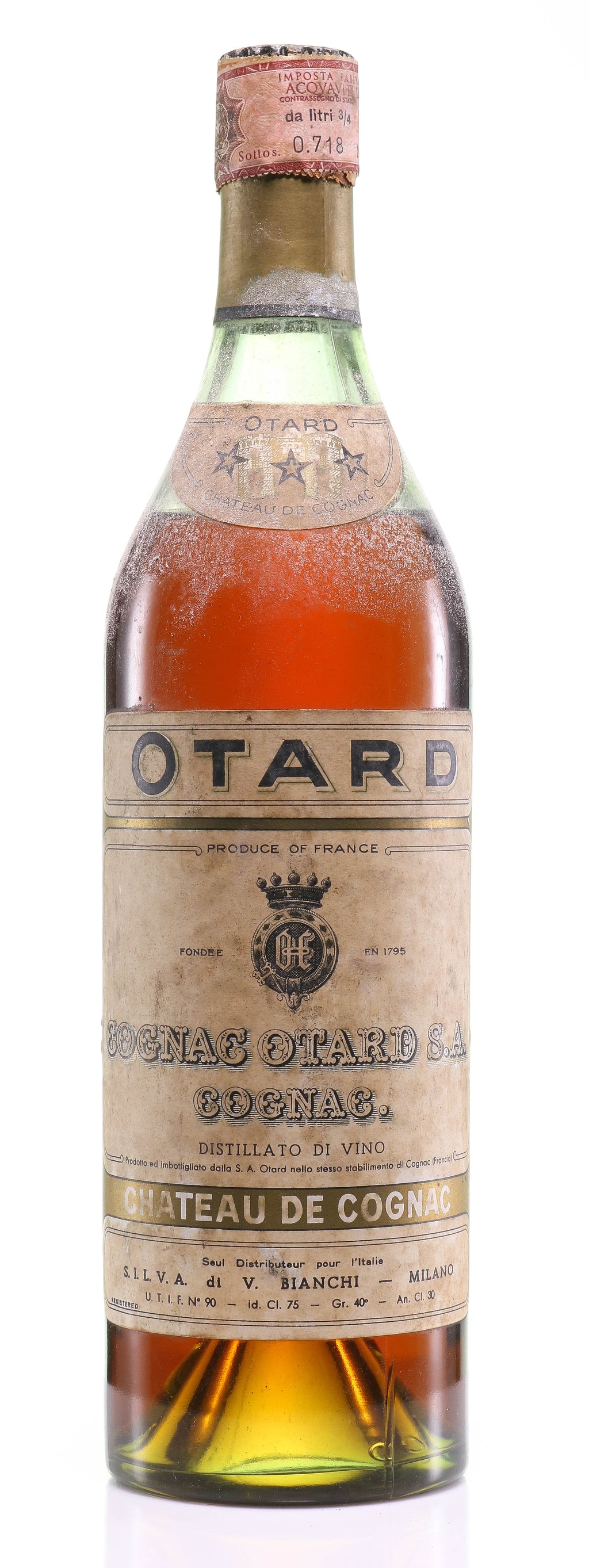 Baron Otard 3 Star Special Cognac - legendaryvintages