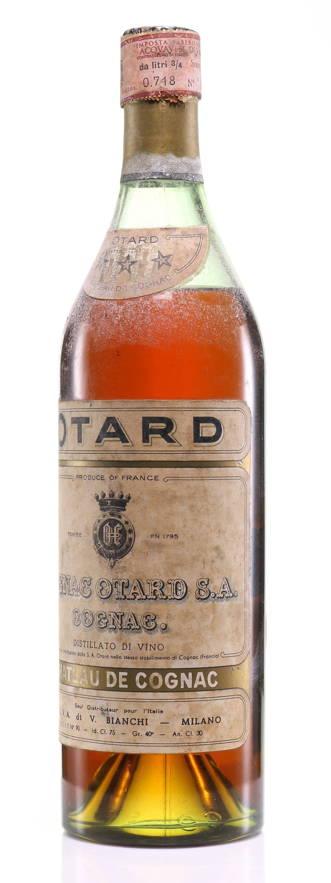 Baron Otard 3 Star Special Cognac - legendaryvintages