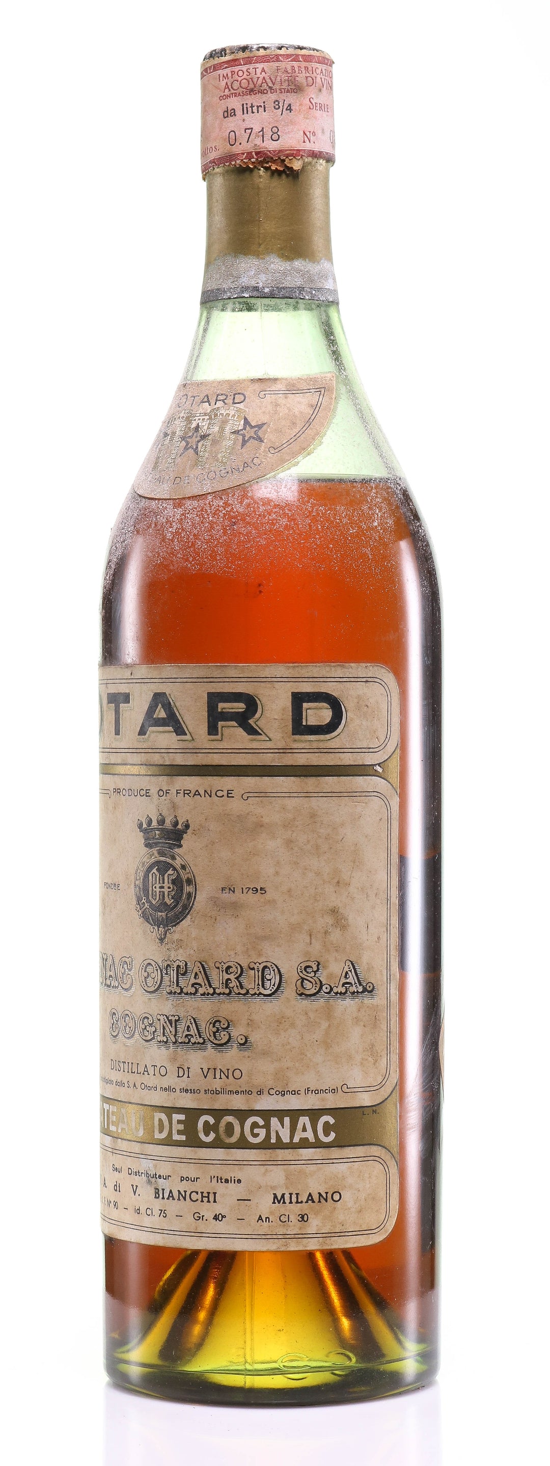 Baron Otard 3 Star Special Cognac - legendaryvintages