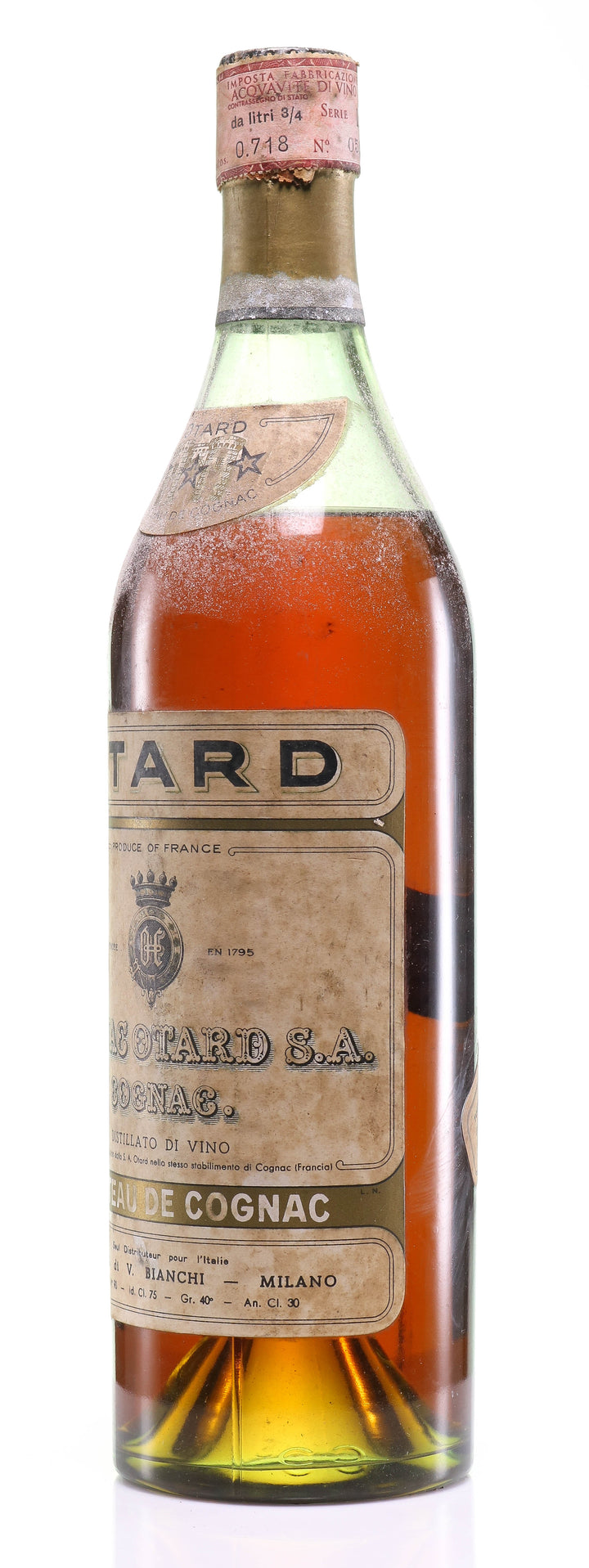 Baron Otard 3 Star Special Cognac - legendaryvintages