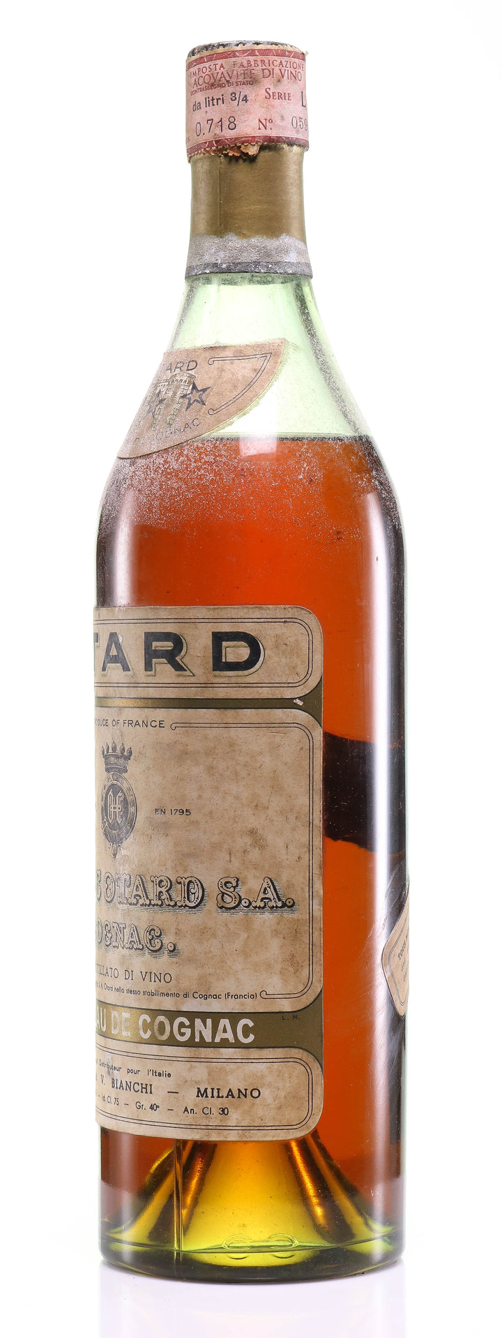 Baron Otard 3 Star Special Cognac - legendaryvintages