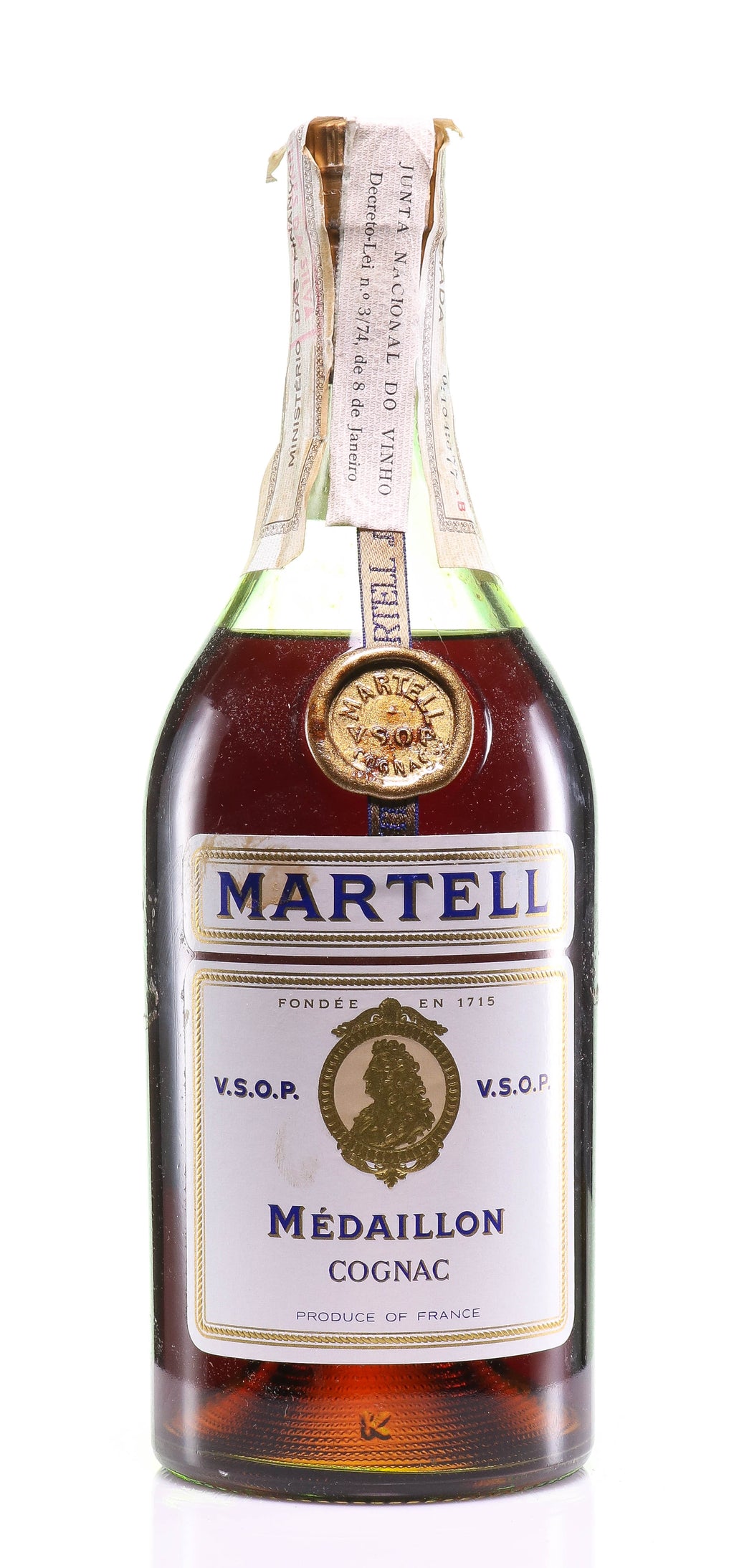 Martell V.S.O.P. Medaillon Cognac - legendaryvintages