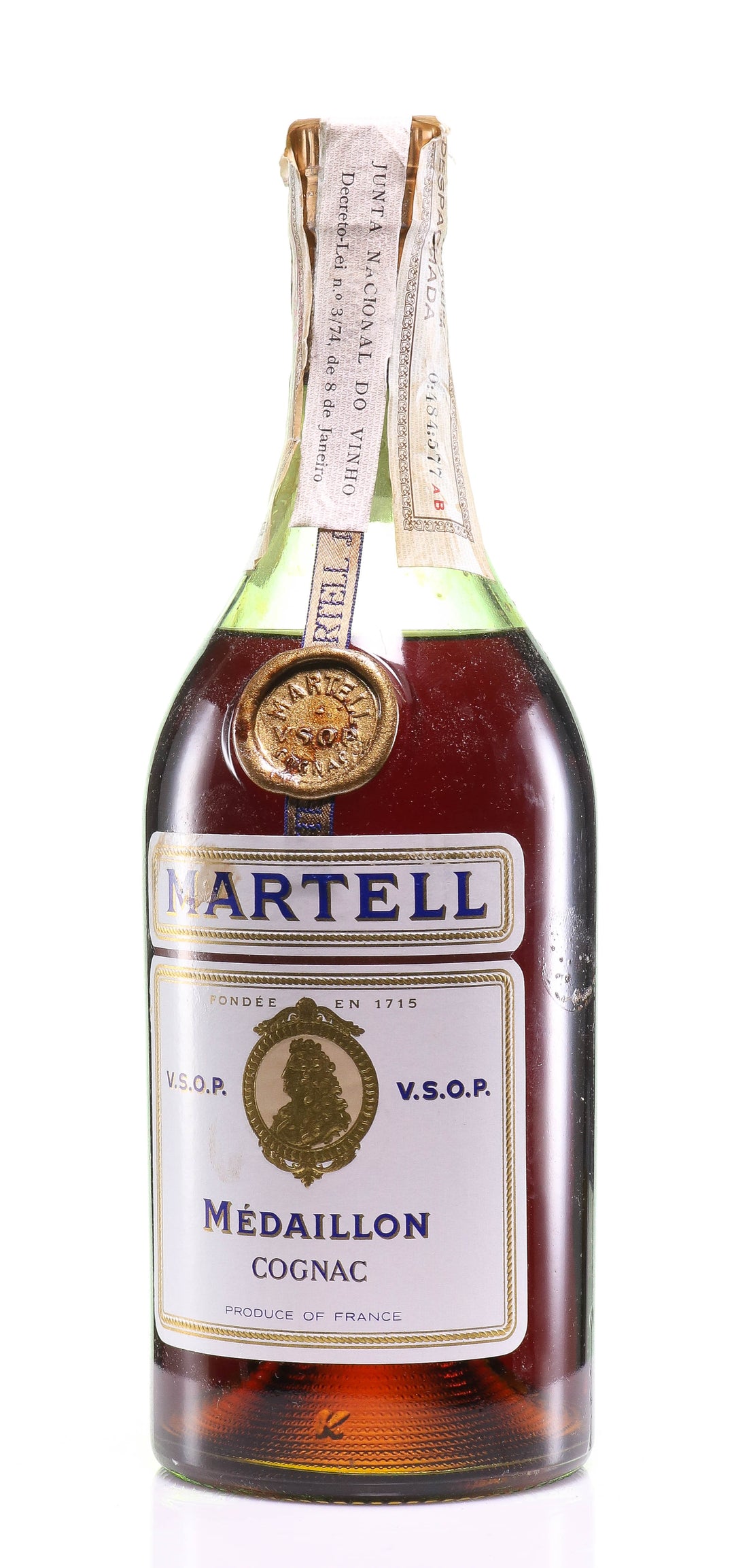 Martell V.S.O.P. Medaillon Cognac - legendaryvintages