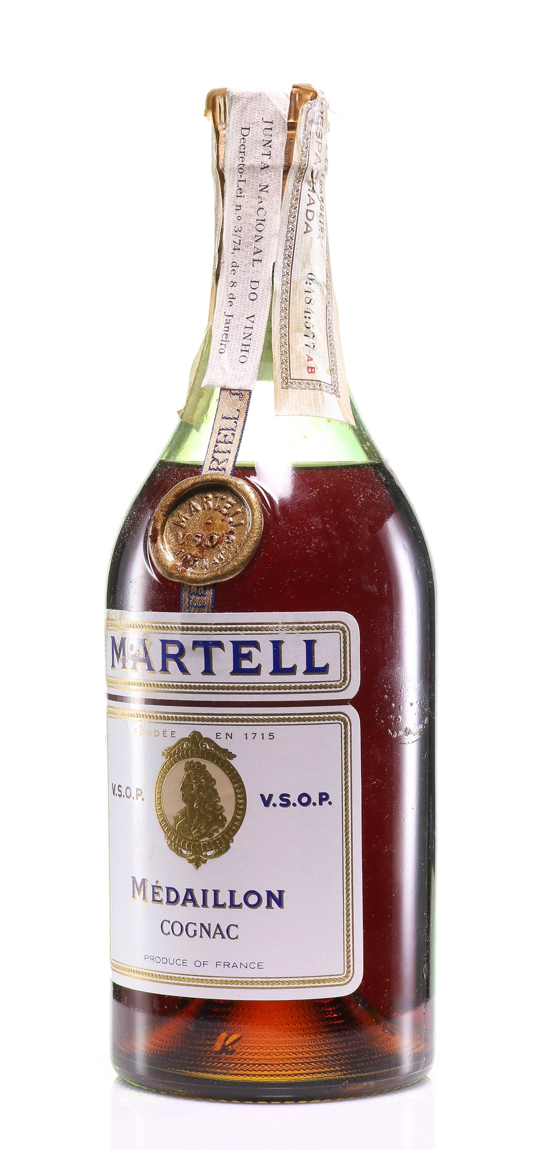 Martell V.S.O.P. Medaillon Cognac - legendaryvintages