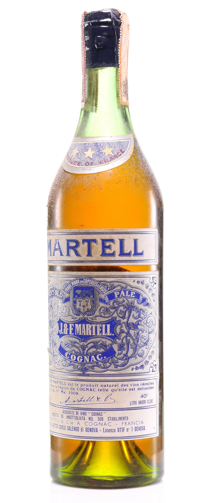 Martell Very Old Pale - 3 Star Cognac - legendaryvintages