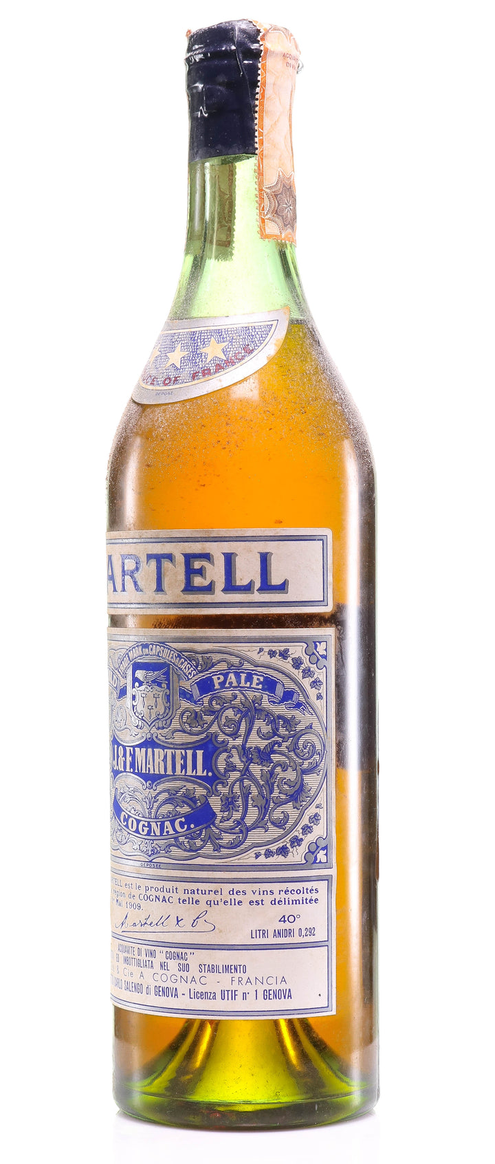 Martell Very Old Pale - 3 Star Cognac - legendaryvintages