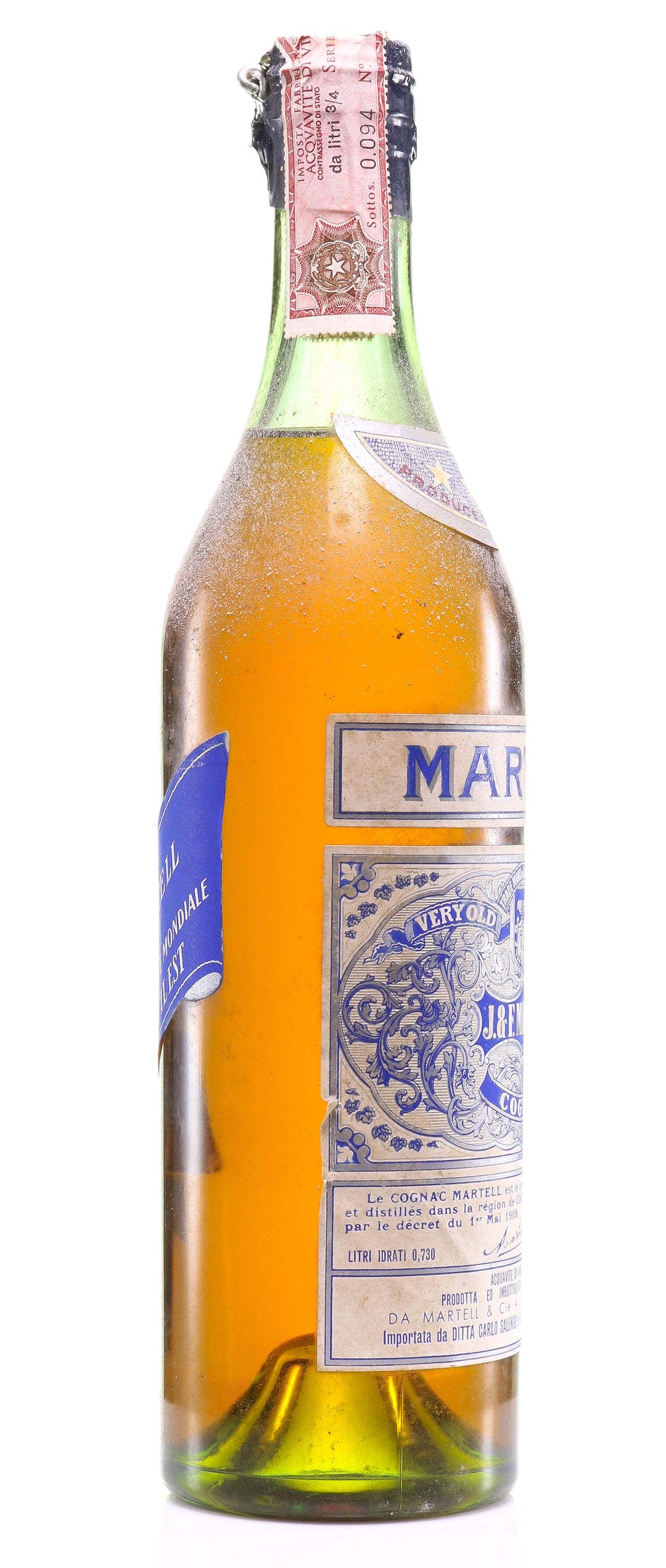 Martell Very Old Pale - 3 Star Cognac - legendaryvintages