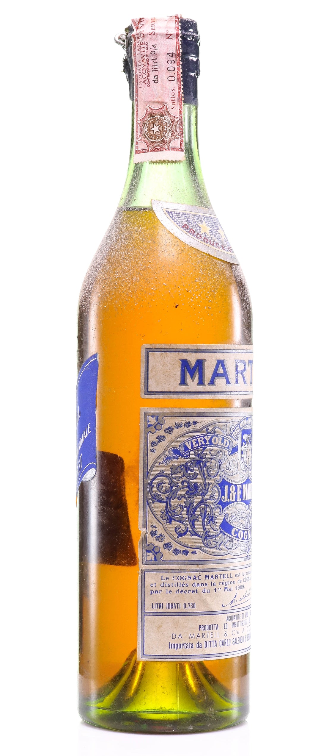 Martell Very Old Pale - 3 Star Cognac - legendaryvintages